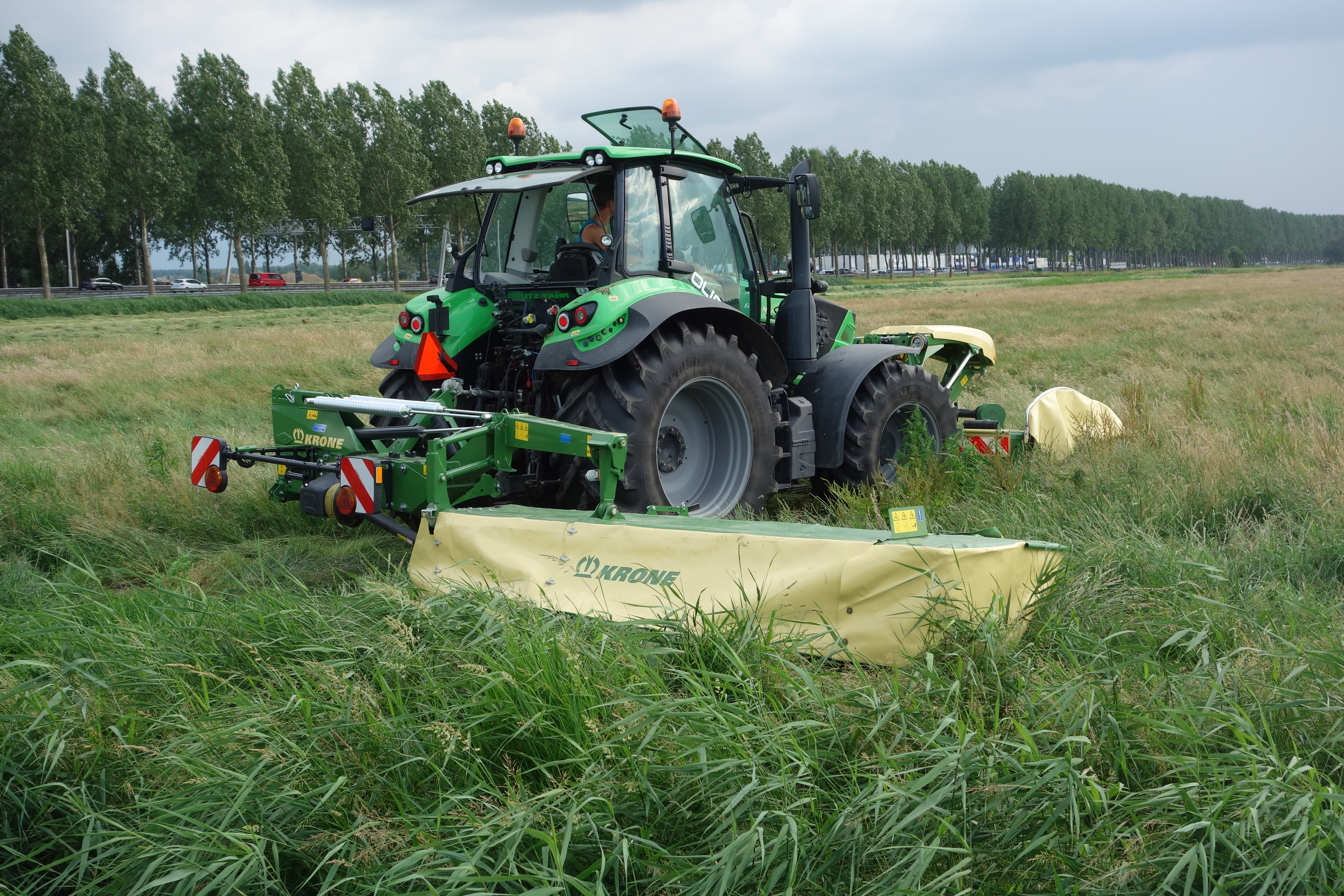 Krone maaicombinatie